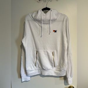 Aviator Nation Scuba neck hooded sweatshirt